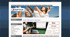 Desktop Screenshot of aiptekshop.de